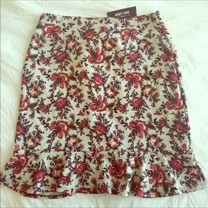 Agnes and Dora Flounce Pencil Skirt